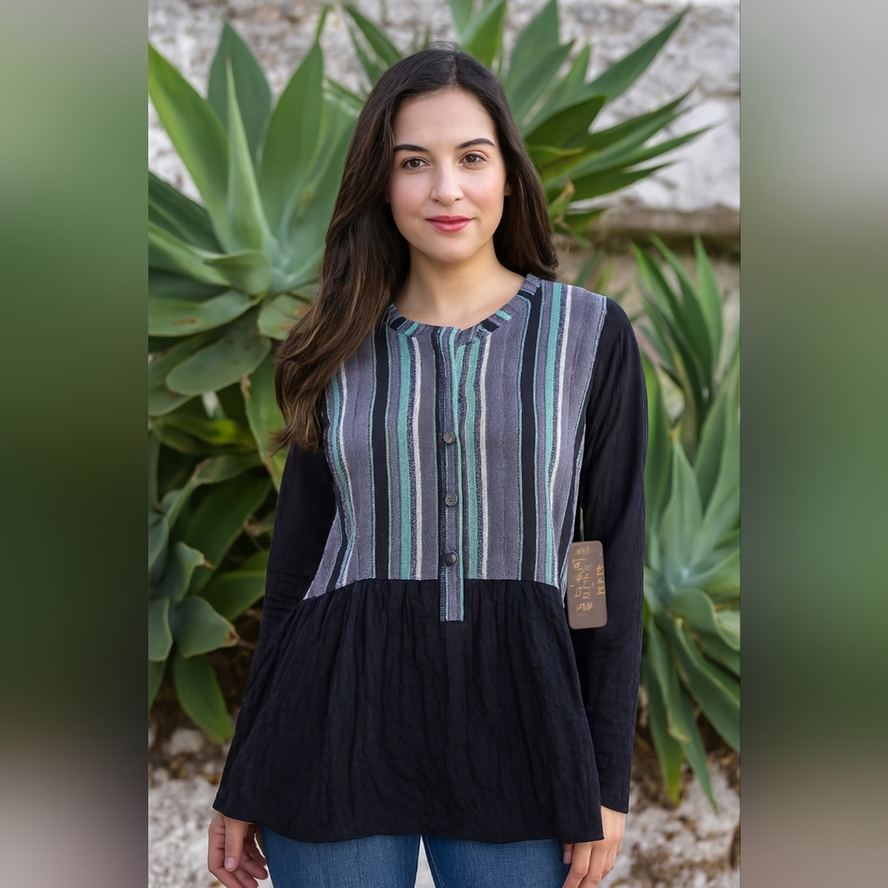 NWT WRANGLER Y3K Retro Western Bell Sleeve Shirt Top Southwest Cowgirl (#1,325)